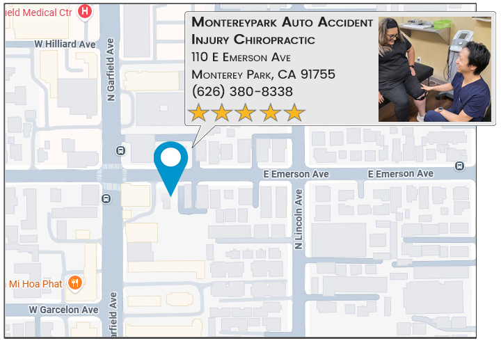 Montereypark Auto Accident Injury Chiropractic on googlemap