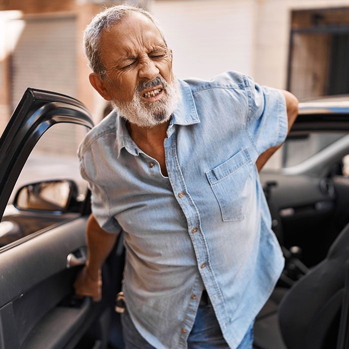 Back Pain after car accident in Monterey Park