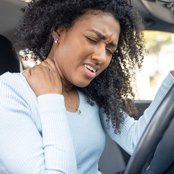 Neck Pain after car accident in Monterey Park
