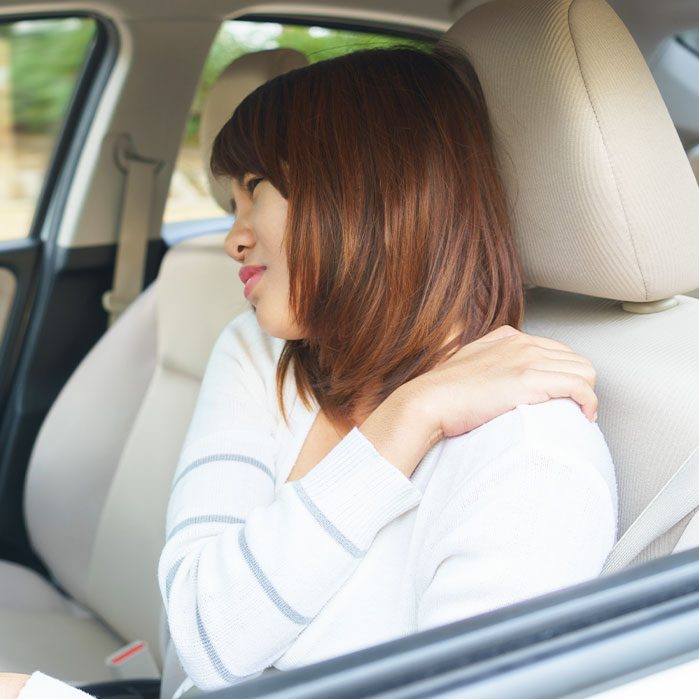Shoulder Pain after car accident in Monterey Park