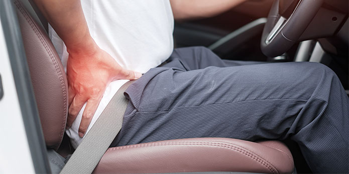 auto accident treatments for tailbone pain in Monterey Park